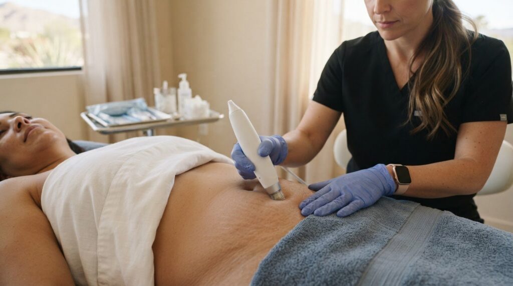 Microneedling for Stretch Marks in Summerlin: Sessions and Results