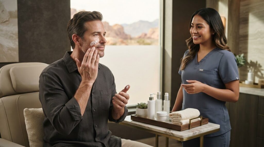 Practical Skincare Guide for Men Over 40 in Henderson