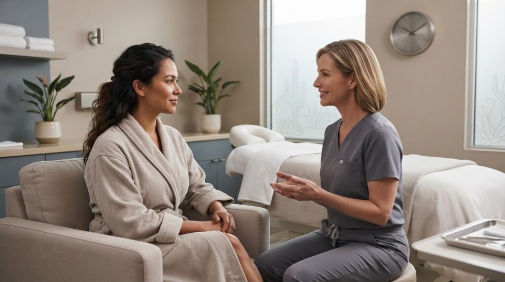 Brazilian Wax for Sensitive Skin in Las Vegas: Appointment Time