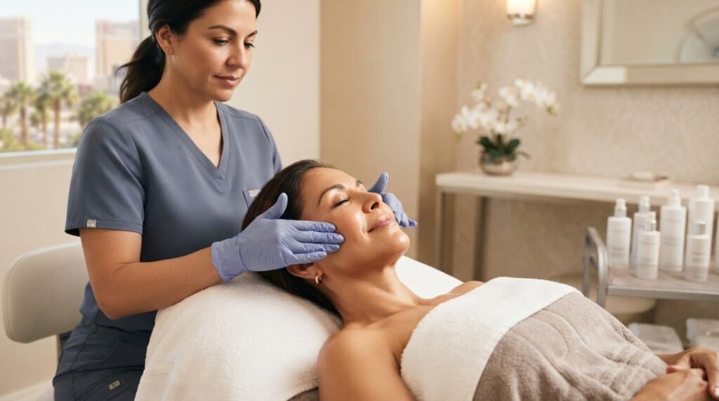 Look younger for your Las Vegas reunion with spa relaxation